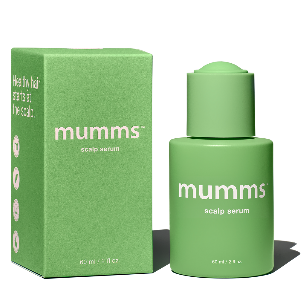 mumms Scalp Serum, Hair Growth Treatment with Saw Palmetto and Ginger Root, 2 fl oz, Daily Use