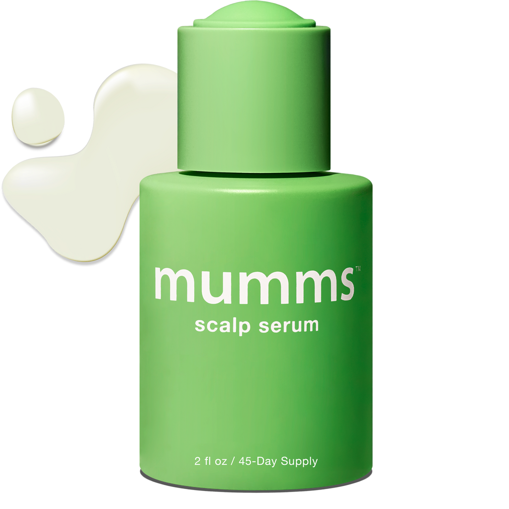 mumms Scalp Serum for Hair Loss - Growth Treatment with Saw Palmetto and Ginger Root 2 fl oz Daily Use