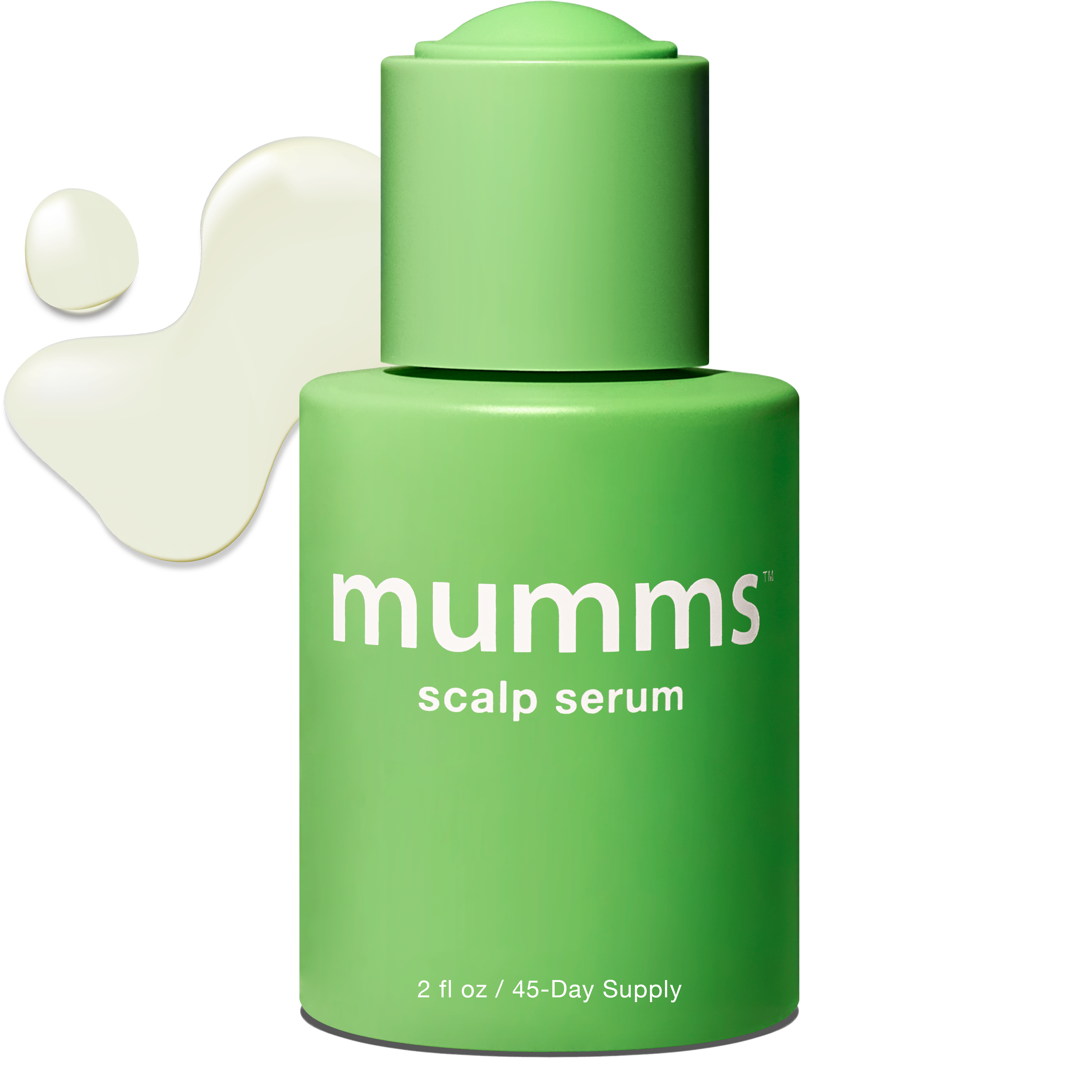 mumms Scalp Serum for Hair Loss - Growth Treatment with Saw Palmetto and Ginger Root 2 fl oz Daily Use