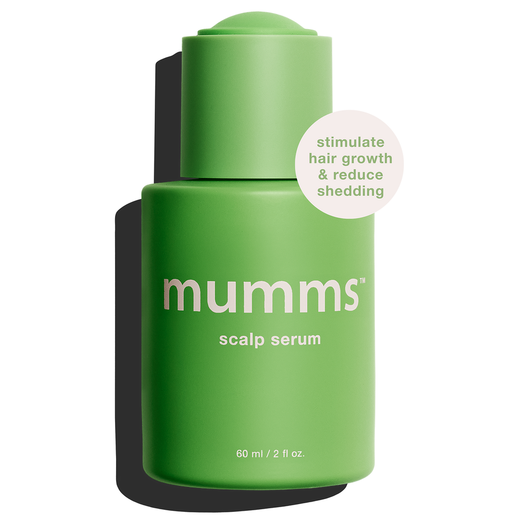 mumms Scalp Serum, Hair Growth Treatment with Saw Palmetto and Ginger Root, 2 fl oz, Daily Use